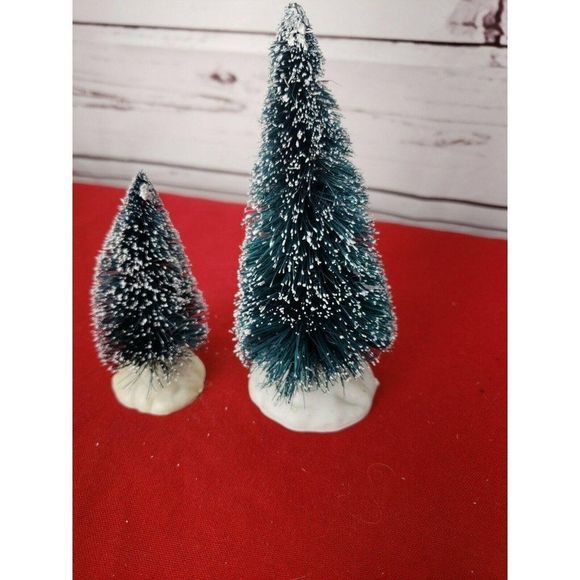 Choice Lemax 5.5" 3" Tree Arbre with snow - great for dollhouse miniatures 8B - Picture 3 of 7